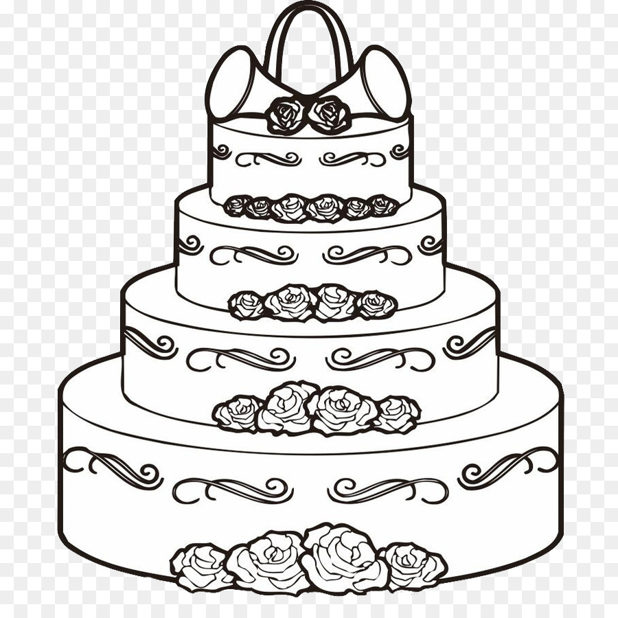 Layer Cake Png Black And White