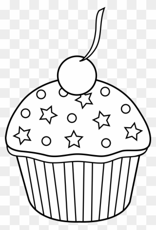 Free PNG Cake Black And White Clip Art Download