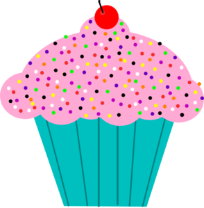 Cup cake clipart.