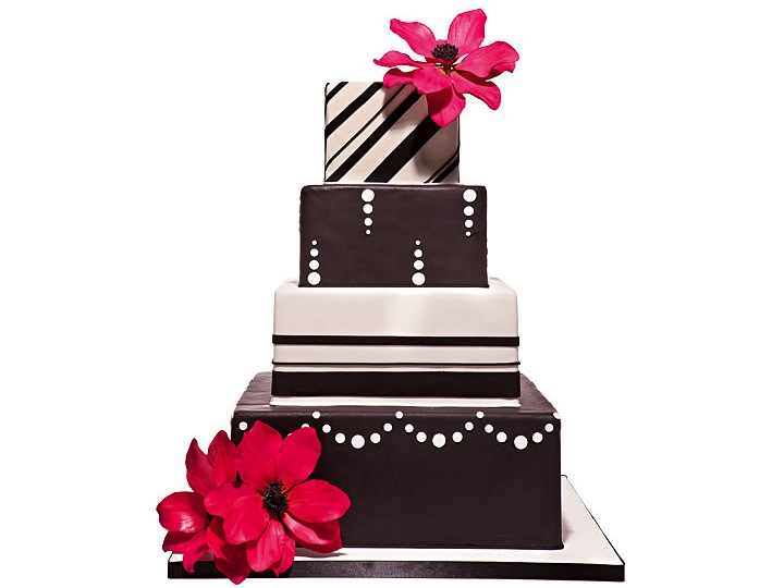 Elegant Wedding Cake Clip Art