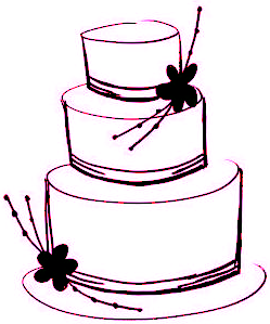 33 wedding cake.