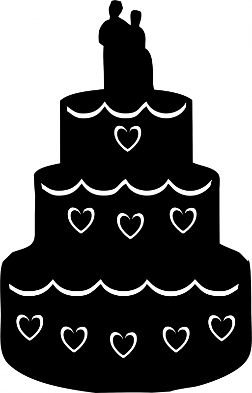Wedding cake wtopper.