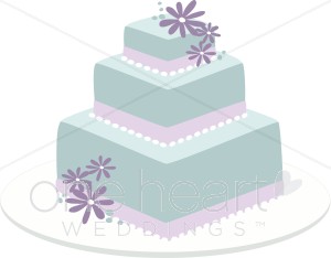 Clipart Square Wedding Cake