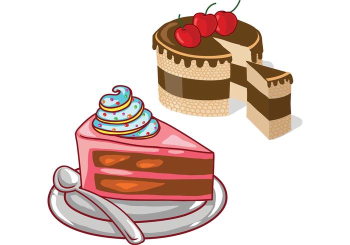 Cake vectors download.