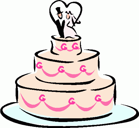 Free wedding cake.