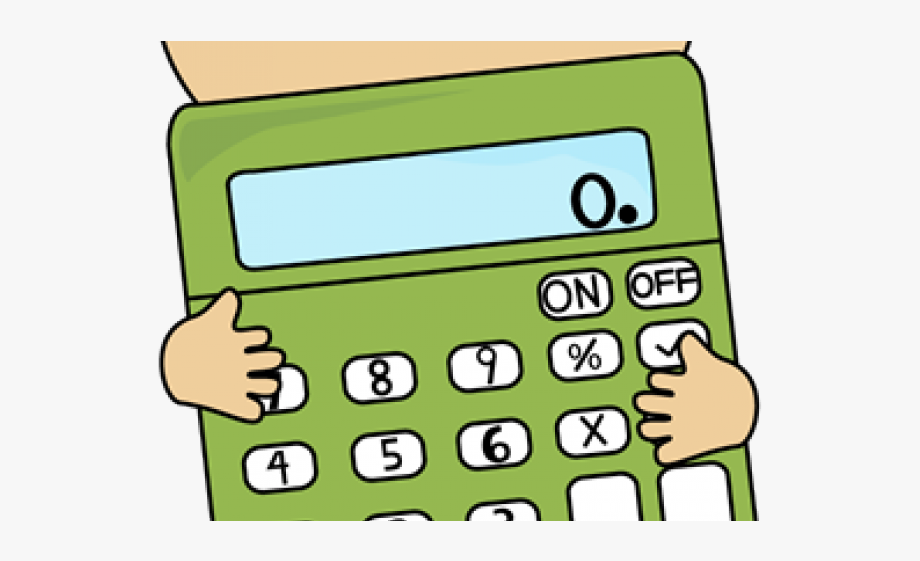 Calculator Clipart Student Math