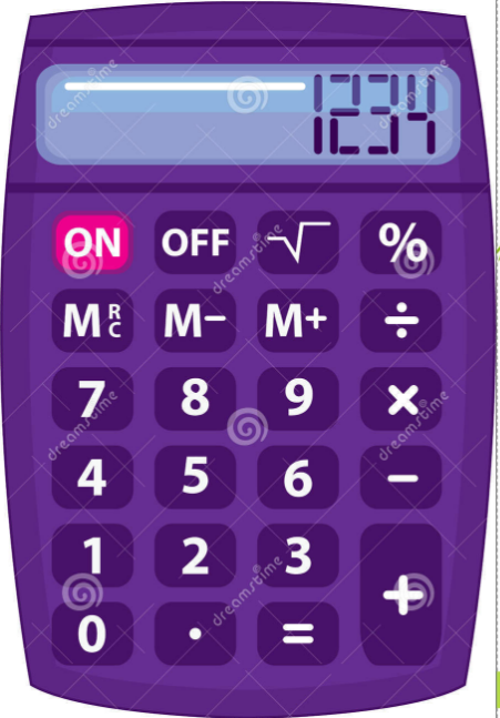 Purple math calculator.