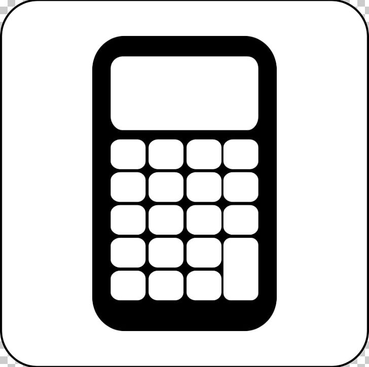 Scientific Calculator PNG, Clipart, Black And White