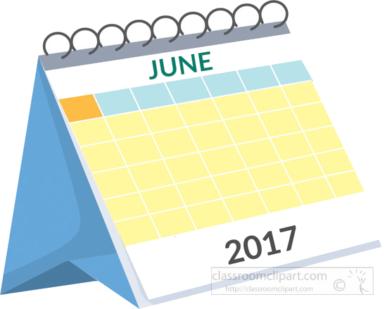 June calendar clipartdeskcalendarjunewhiteclipart.