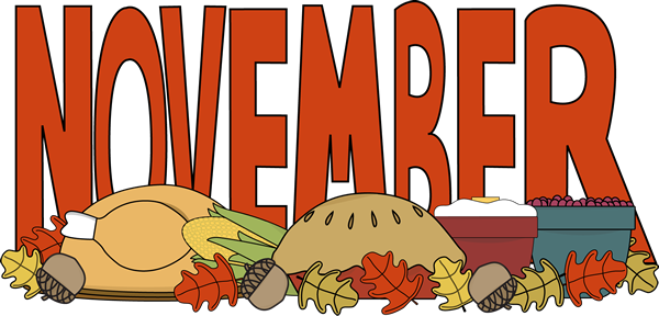 Free November Clipart Pictures