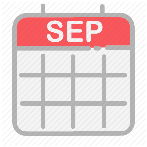 calendar clipart september