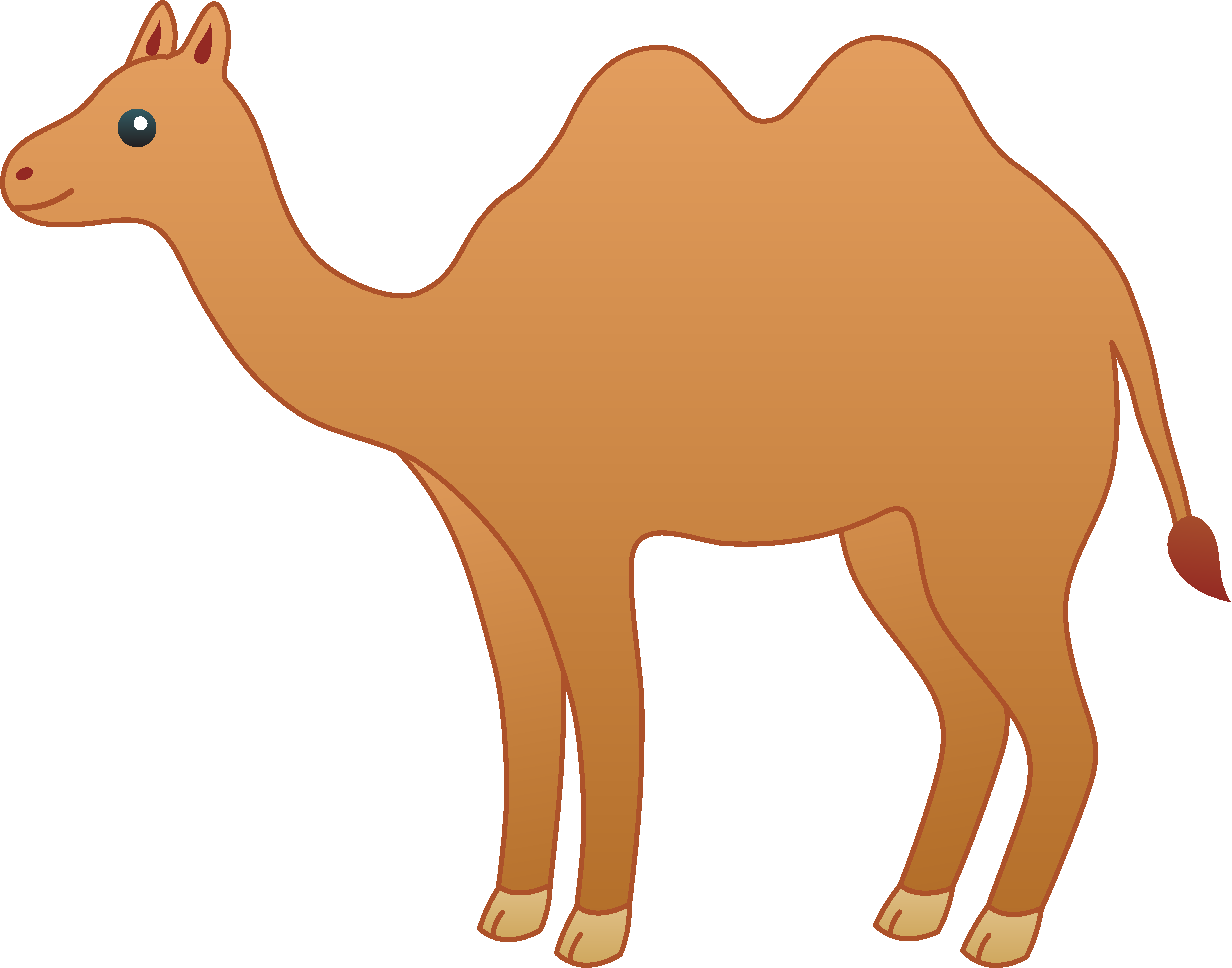 Animated camel clipart.