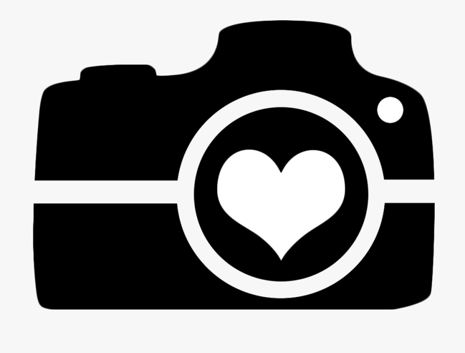 Camera Heart Clipart Image Transparent Png