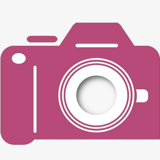 Pink camera clipart