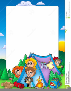 Camping clipart backgrounds.