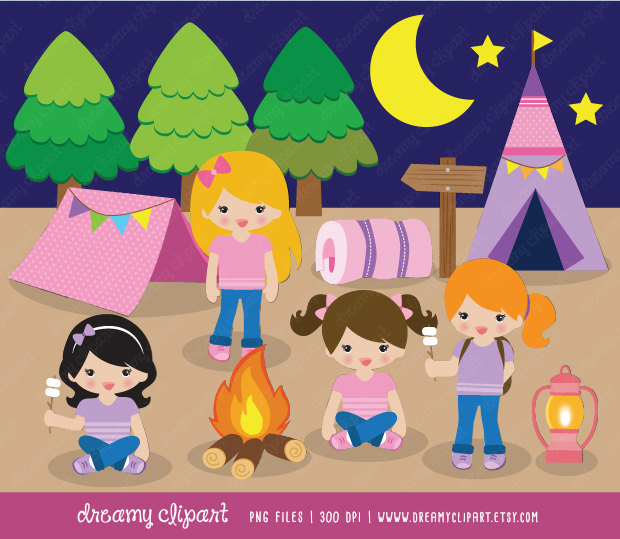 Free Girls Camp Cliparts, Download Free Clip Art, Free Clip
