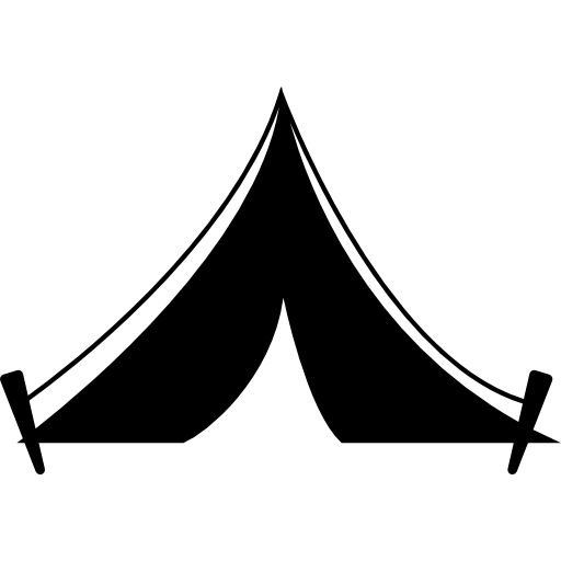 Tent computer icons.