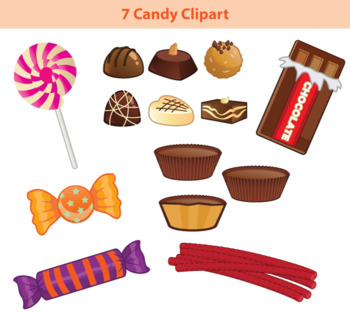 7 Candy Clipart
