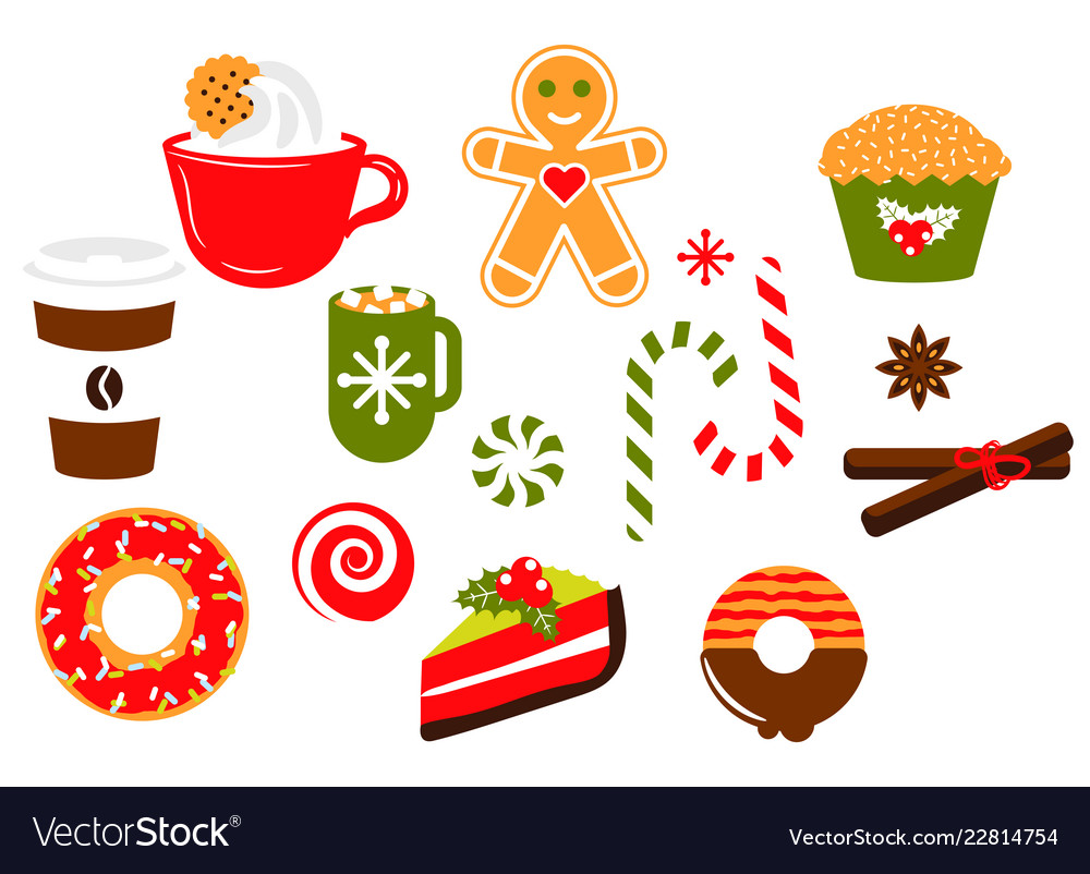Christmas sweets candy clipart