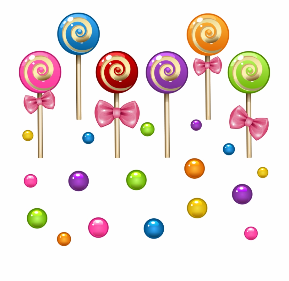 Candy Clip Art Vector Colored Transprent