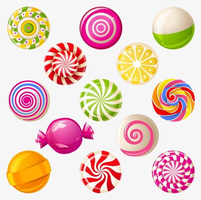 Sweet candy png.