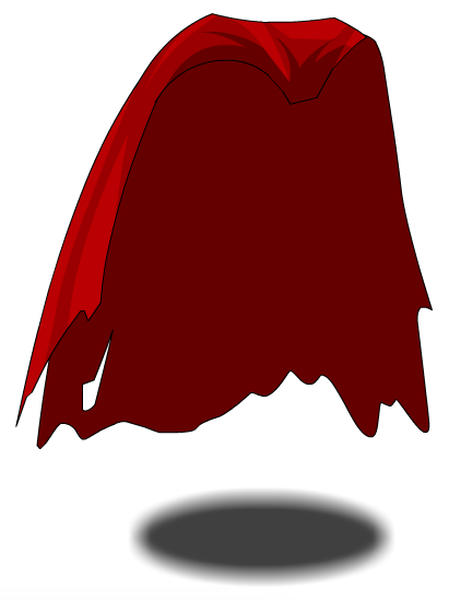 Cape clipart cartoon red, Picture