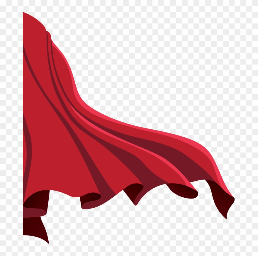 cape clipart red
