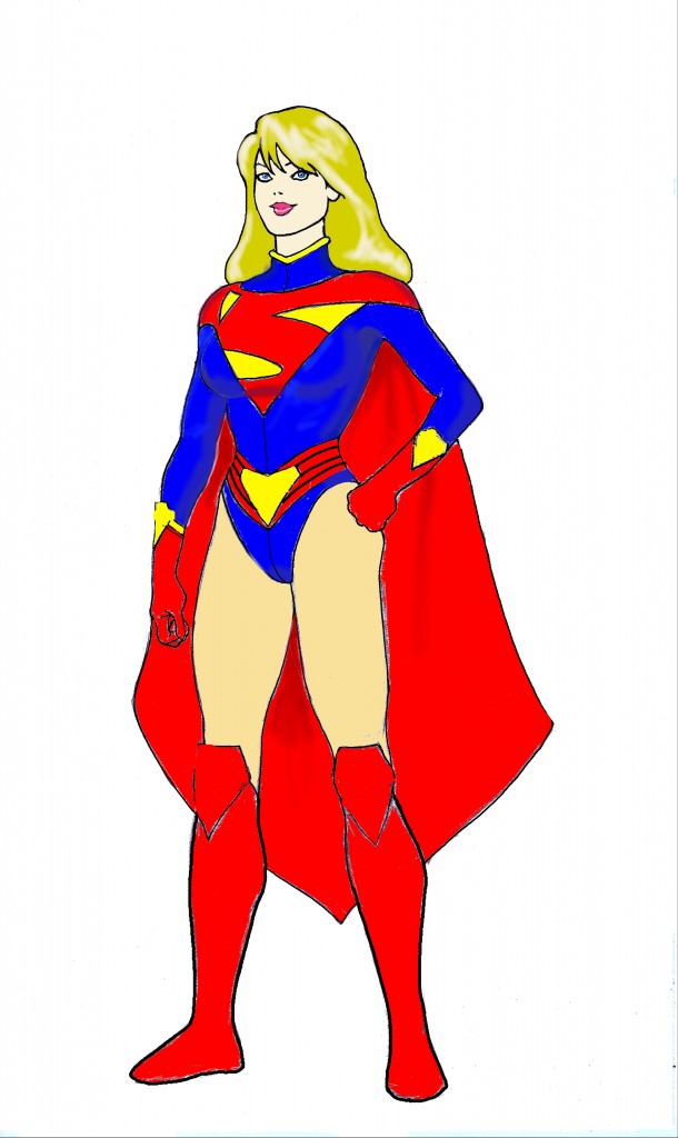 Free superwoman cliparts.