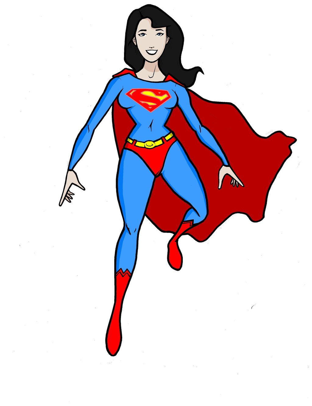 Superman clipart superwoman.