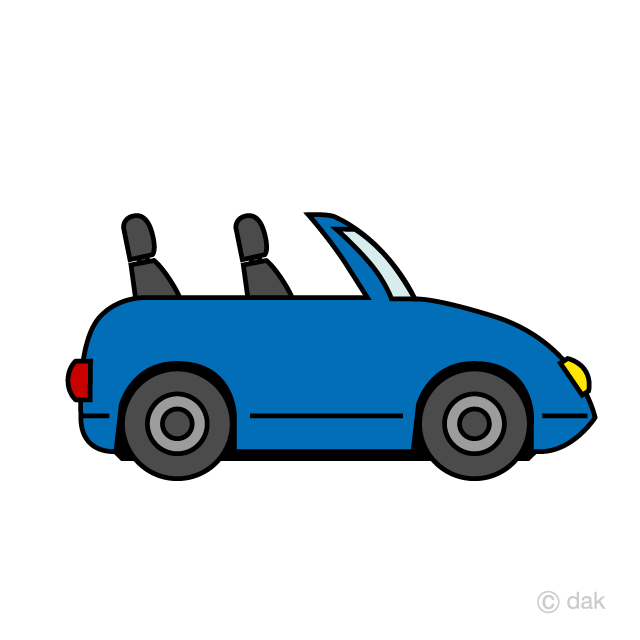 Cute Convertible Clipart Free Picture