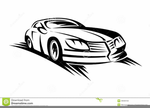 Moving car clipart.