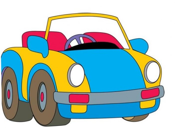 Toy car clipart