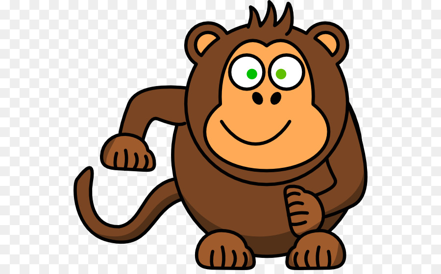 Monkey Cartoon clipart