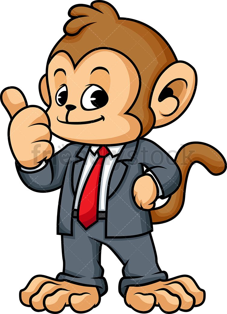 Monkey In Suit