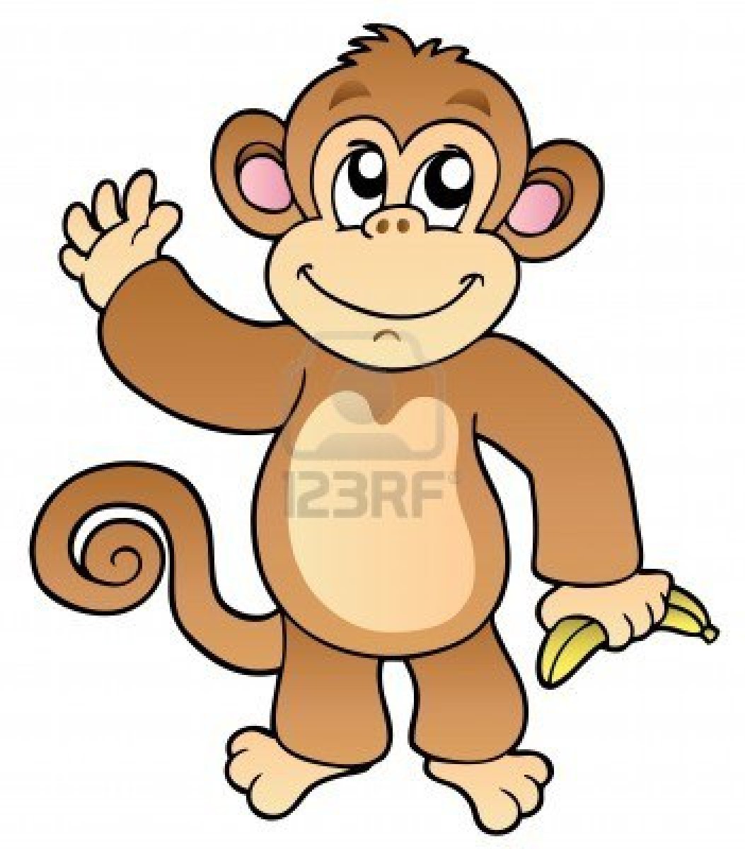 Monkey picture cartoon.