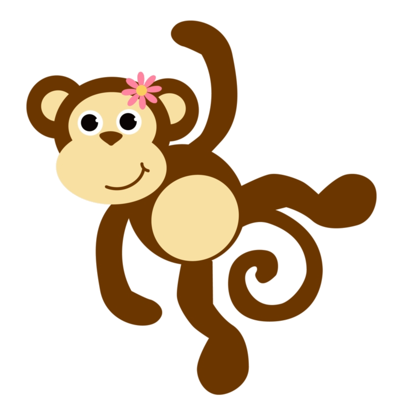 Monkey Free Images Mon Clipart No Background Baby Girl