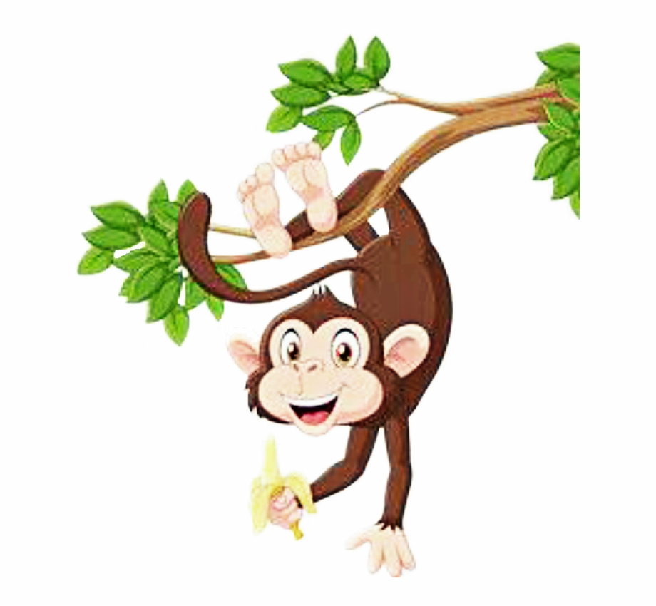 Hanging Monkey Clipart Png, Transparent Png Download For