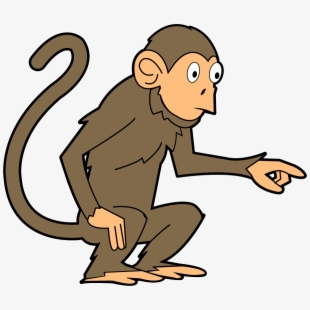 cartoon monkey clipart printable