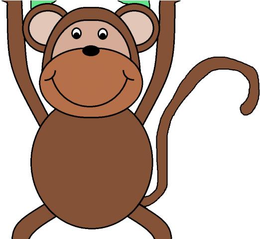cartoon monkey clipart simple