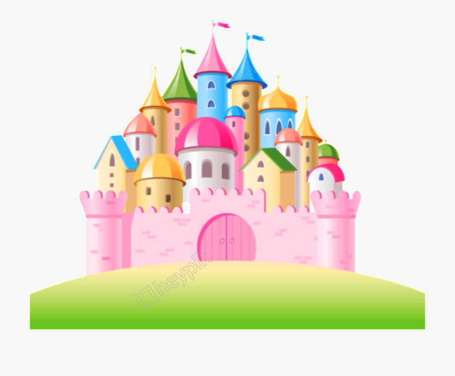 Candyland banner castle.