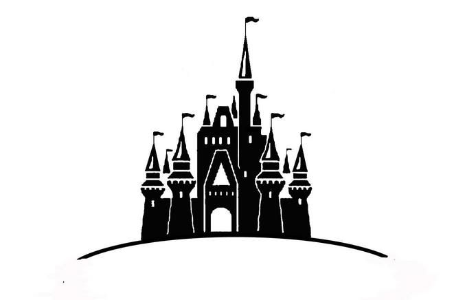 Cinderella castle clip.