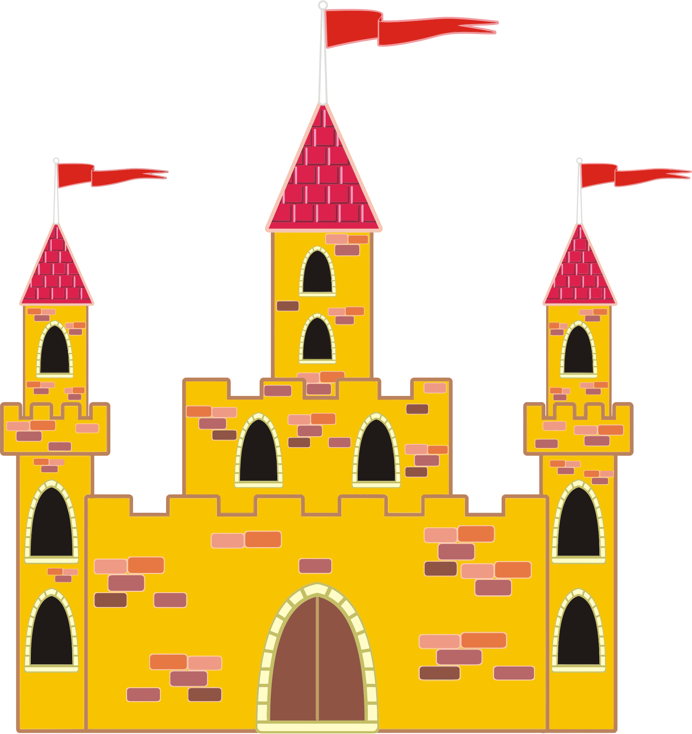 HD Free Clip Art Of Disney Castle Clipart Images