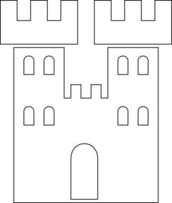 Free Castle Outline Cliparts, Download Free Clip Art, Free