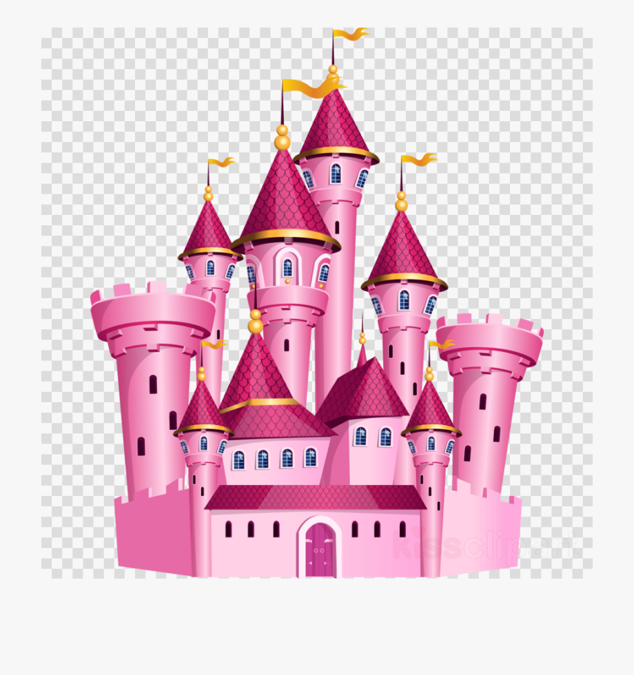 Princess castle clipart.