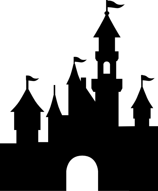 Free castle silhouettes.