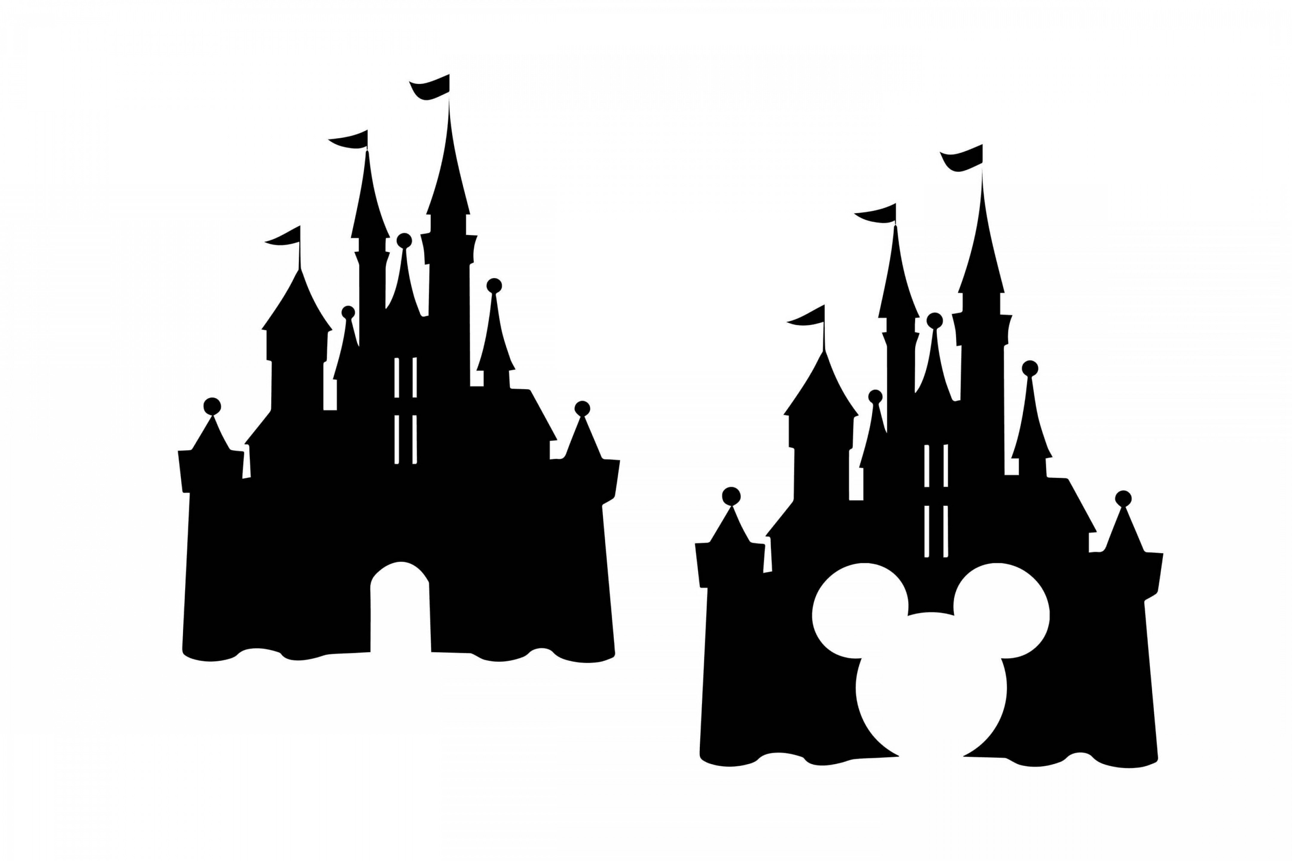 Disney castle svg.