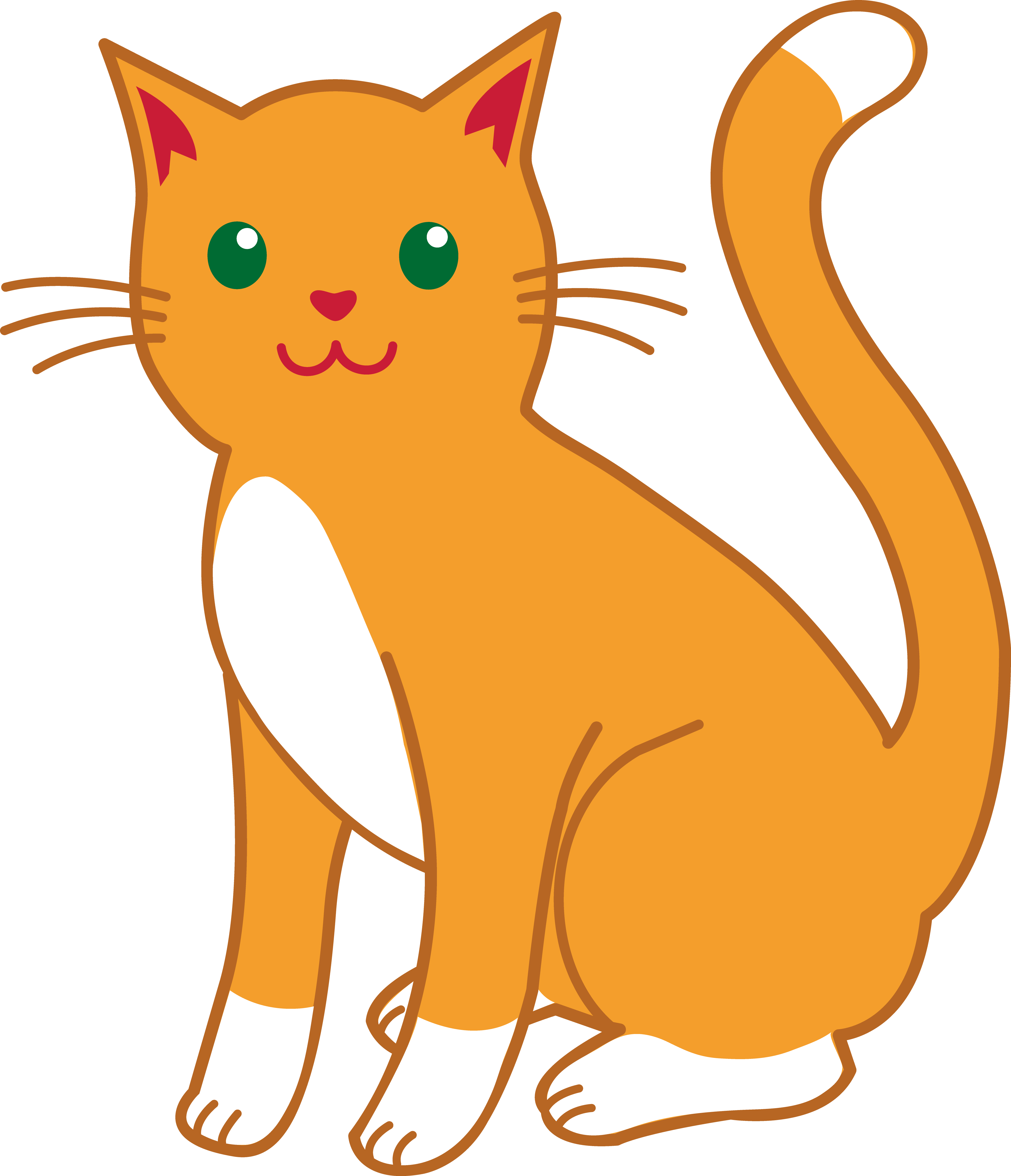 Free Cartoon Cat, Download Free Clip Art, Free Clip Art on