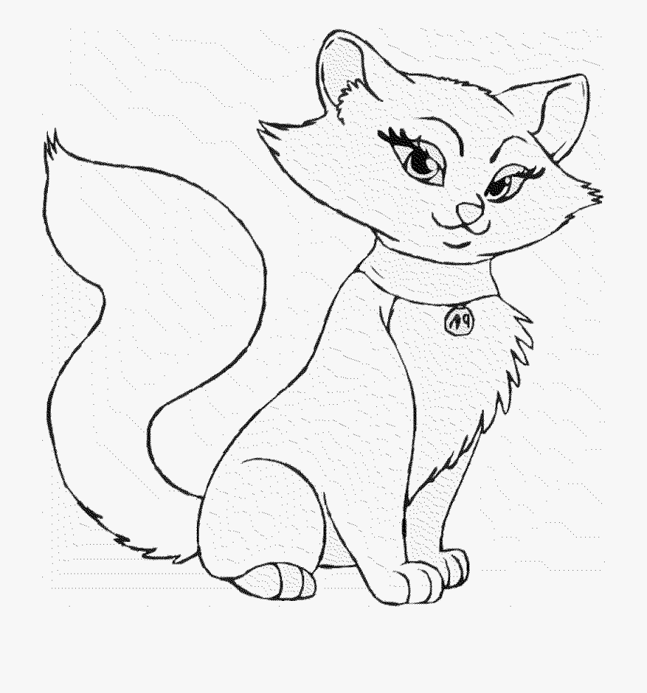 Free Cat Coloring Pages Print Download The Benefit