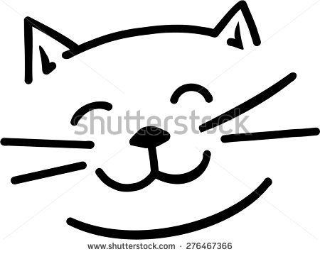 Cats face clip art