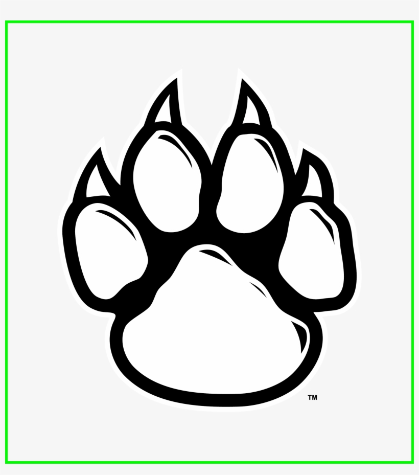 Marvelous Animal Print Cat Paw Clipart Best Image Of